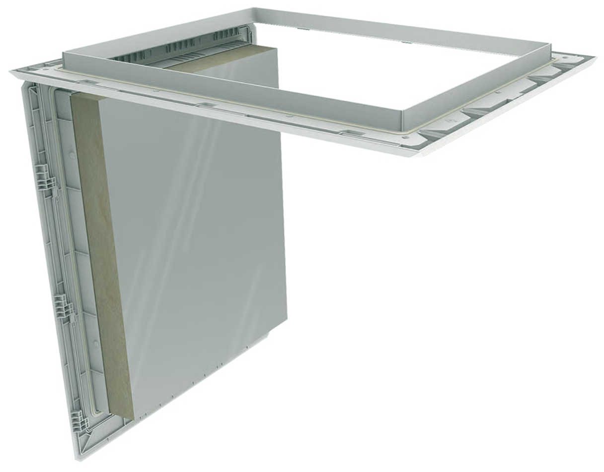 0.15 W/m²K Loft Access Door - 150mm PU