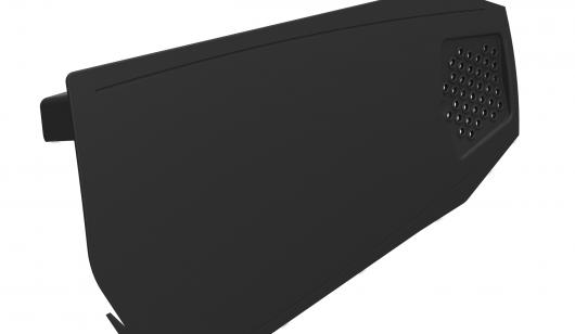 SmartVerge Interlocking Plain Tile Verge Black