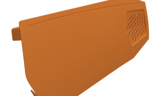 SmartVerge Interlocking Plain Tile Verge Terracotta