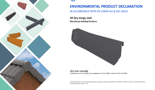 PP Dry Verge System EPD