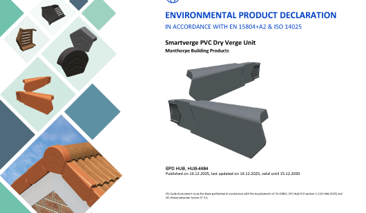 PVC Dry Verge System EPD