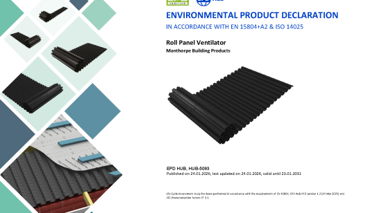 Roll Panel Vent EPD