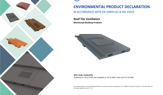 Roof Tile Vents EPD