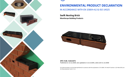 Swift Nesting Brick EPD