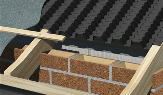 Roll panel vents in-situ