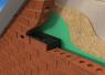 Dual Swift Brick - Terracotta - In situ