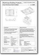 Manthorpe G400 Cross Flow Eaves Panels
