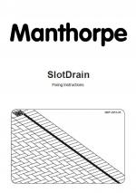 GPDST-1000 Slot Drain Fitting Instructions