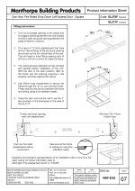 GL270F Fire Rated Loft Access Door Fitting Guide