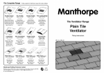 Plain Tile Ventilator Fitting Guide