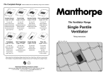 GTV-SP Single Pantile Vent Fitting Guide